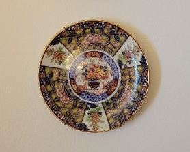 Oriental decorative plates
