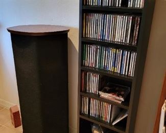 1 of 2 speakers & some CD's