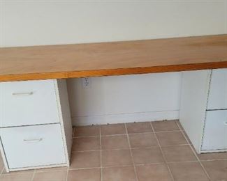 File cabinets w/ door top