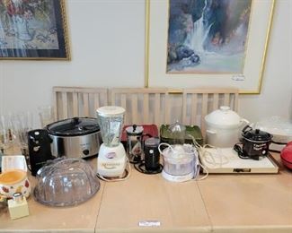 Sm. appliances, etc.