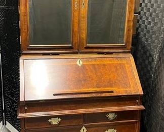 Century Reproductions British National Trust Double Domed Secretary Desk