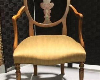 Holton Furniture Painted Cherry Accent Chair