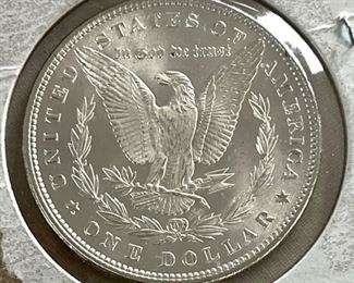REVERSE OF 1885 MORGAN 