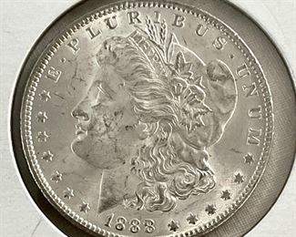 1888 MORGAN SILVER DOLLAR 