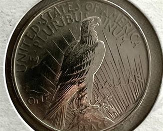 REVERSE OF 1922 PEACE DOLLAR 