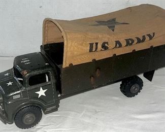 “LAMAR “ U.S. ARMY WWII TOY TRUCK 