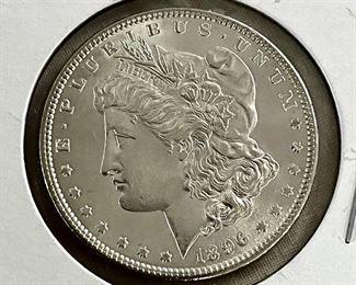 1896 MORGAN SILVER DOLLAR