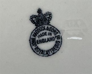 MARK ON SET OF 10 PLATES 