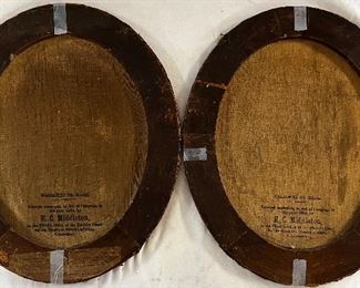 BACKS OF GEORGE & MARTHA 