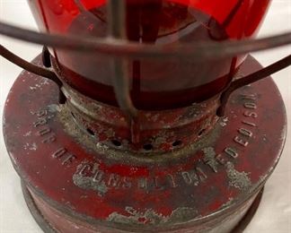 DETAILED VIEW OF BASE WITH EMBOSSED WRITING 