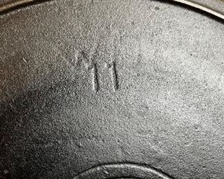 “GHOST” MARK ON BOTTOM OF SKILLET 