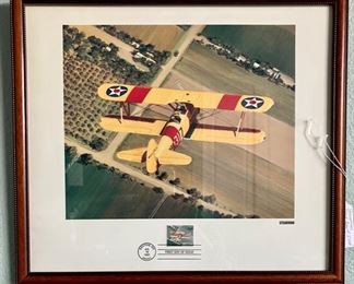 Collectors Item!  First-Day Stamp Issue by Stearman. 