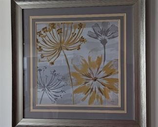 Assorted Artwork: Flowers in the Wind, Veronique Charon