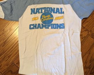 UNC Basketball National Champions T-shirt: 1982