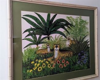 Mid-Century Print: The Leopards, by Ida Pellei