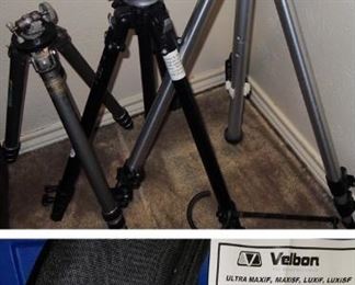 Tripods by Bogen, Velban and more