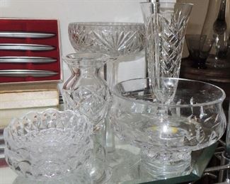 Waterford bowls and vases