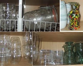 Tumblers and glasses and mugs and semware