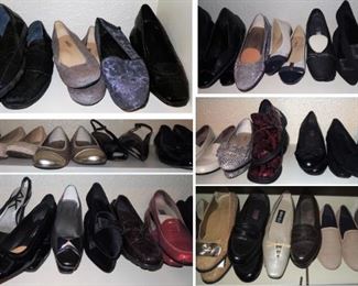 100s of woman's size 7 shoes