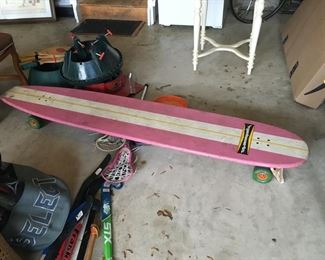 Vintage Hamboard, Long Board Skateboard. $195