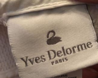 YVES DELORME PARIS 100% MOHAIR THROW