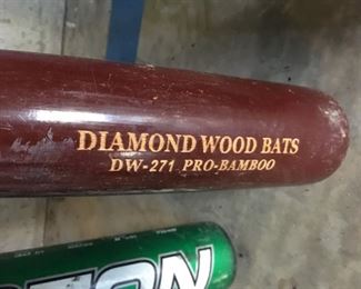 Diamond wood bat DW-271 Pro-Bamboo $50