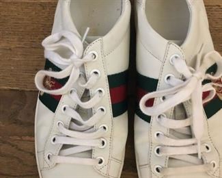 Gucci Lady's leather sneakers size 8 1/2-9