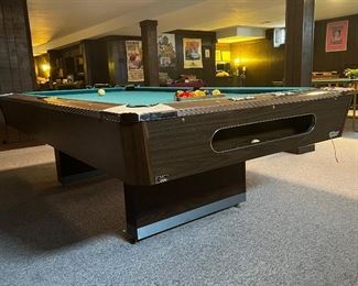 LOWER LEVEL WITH 8’ FISCHER POOL TABLE