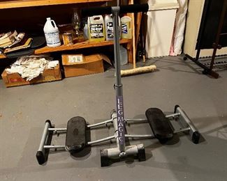 EXERCISE EQUIPMENT...HOW BOUT THIS "LEG MAGIC"