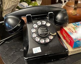 PLEASE WAIT FOR DIAL TONE VINTAGE PHONE