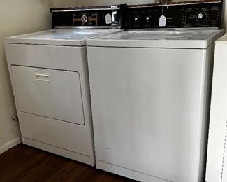 WASHER AND ELECTRIC DRYER