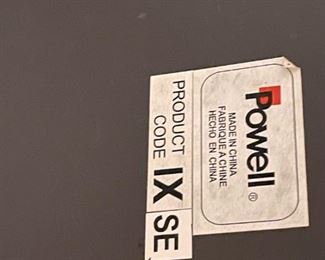 Powell Furniture Round Figural Ram Head Side Table