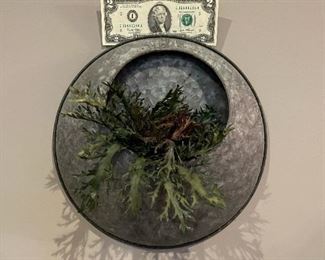 SET - 3 Piece Metal Wall Planters