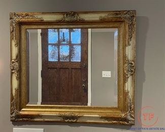 Ornate Gold Gilt Framed Mirror