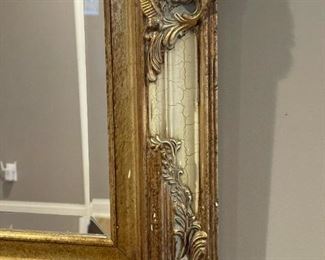 Ornate Gold Gilt Framed Mirror
