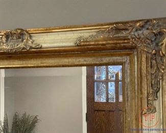Ornate Gold Gilt Framed Mirror