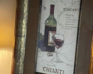 Wine Country IV by Janet Kruskamp Framed Wall Art