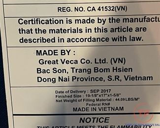 Great Veca Faux Leather Bench