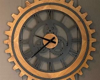 Cog / Gear Wall Clock