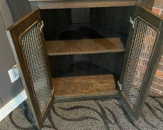 Corner Wine / Liquor Cabinet