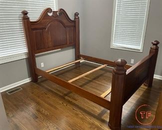 Solid Wood Queen Size Bed Frame