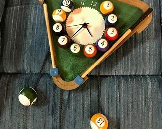 Billiards Clock 
