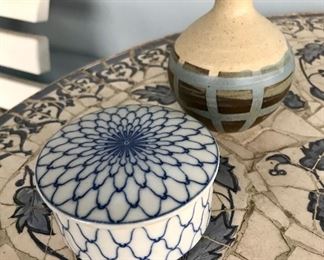 Vase and Trinket Dish 