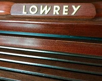 Cherry Stardust Lowrey Organ 