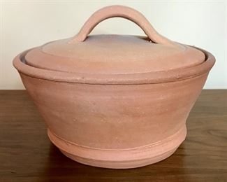 Revere Glaze Lidded Pot 