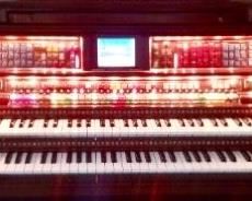 Cherry Stardust Lowrey Organ