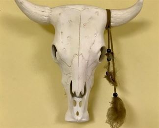 Bull Skull Replica Décor  
