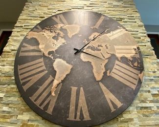 60 inch diameter battery operated wall clock by TheBigClockStore.com