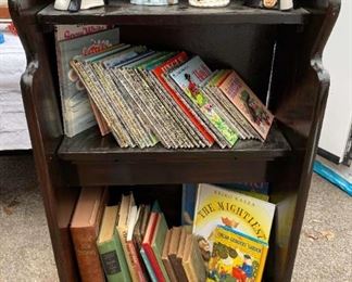 Book Shelf with Books
