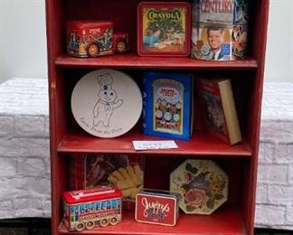 Metal Containers Shelf